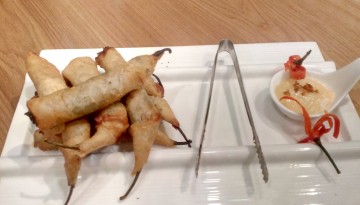 Lumpia with Chili Pepper