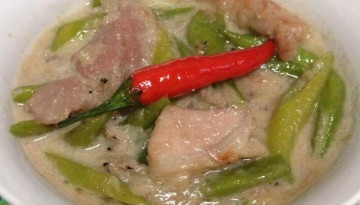 Bicol Express with Baguio Beans