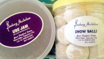 Bahay Pastulan Ube Jam & Snow Balls