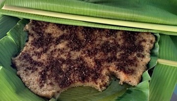 Biko sa Dahon ng Saging