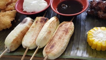 grilled bananas