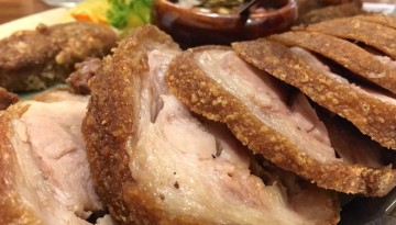 Boneless Crispy Pata - Closeup