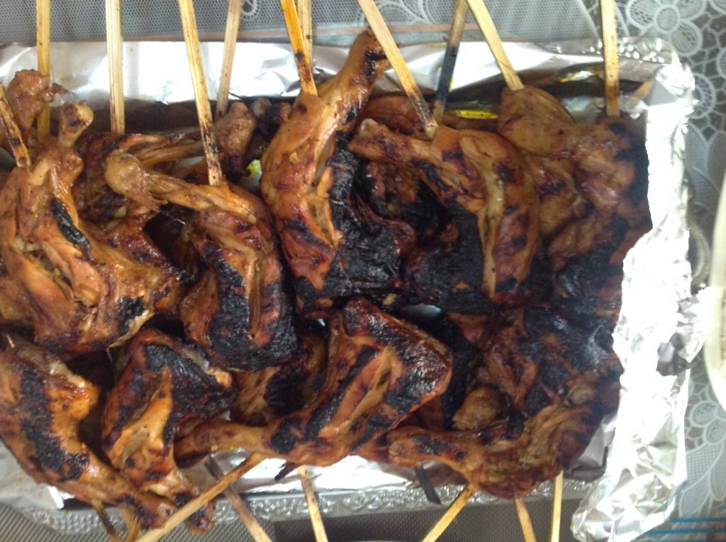 Chicken Inasal on Sticks