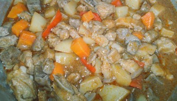 Filipino Menudo Dish