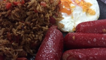 Hotsilog: Filipino Meal