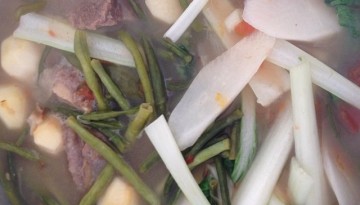 radish in Philippine cuisine