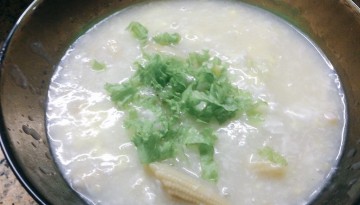 Nido Soup with Baby Corn