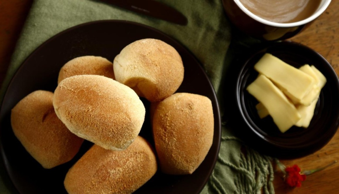 salted bread rolls