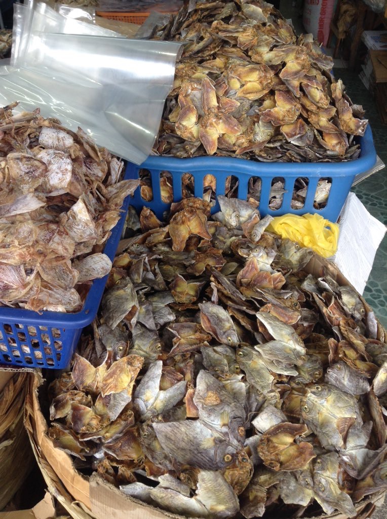 Dried Fish of the Philippines Danggit, Dilis... Pusit?