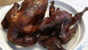 fried pigeons