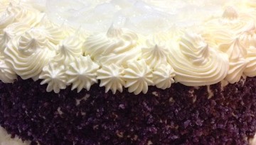 Ube-Macapuno Cake