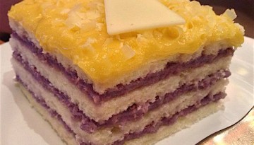 Ube Yema Cake from Patisserie Solaire